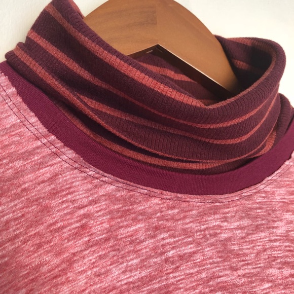 HP $30 BLOWOUT! Free People turtleneck tee NWT - Picture 6 of 8